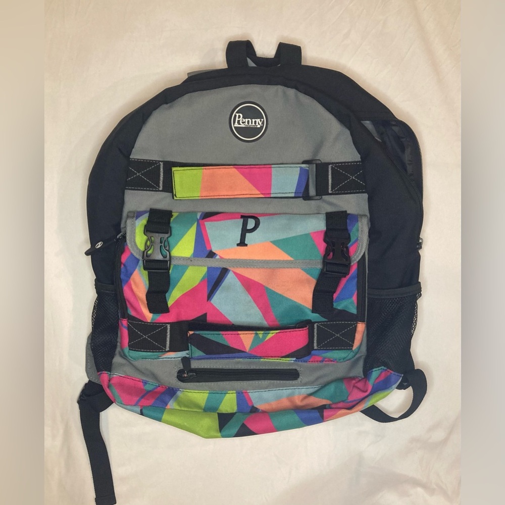 Penny Australia Skateboard Travel Slater Backpack Rucksack Multi-color Graffiti